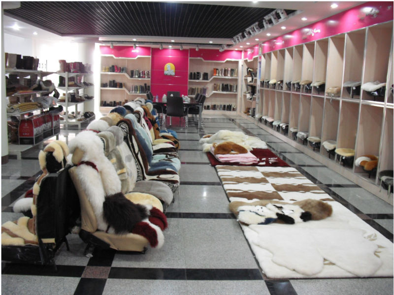 Nangong Bingtai Fur Co., Ltd. productielijn van de fabrikant
